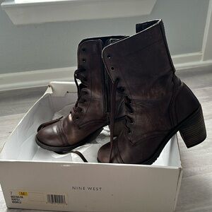 Nine West combat boots